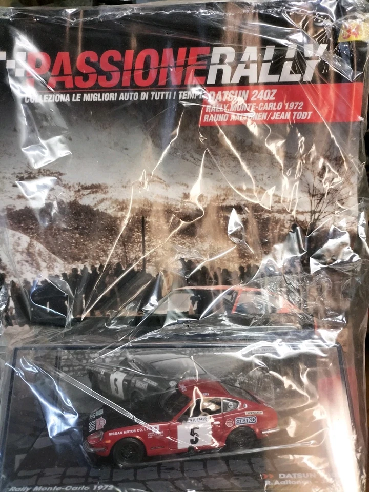 Passione Rally N.33/34 modellini auto rally 1:43 (Renault Clio R3 + Datsun 24OZ - Immagine 3 di 4