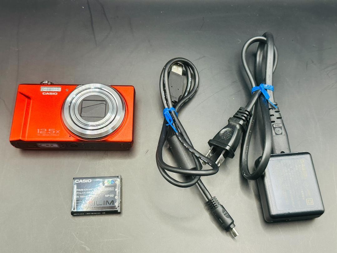 【希少品】 CASIO EXILIM EX-ZS160 レッド 動作品 Amazon | CASIO デジタルカメラ EXILIM 1610万画素 12.5倍