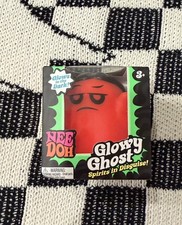 NeeDoh Glowy Ghost Orange Halloween glow-in-the-dark squishy Box Sealed