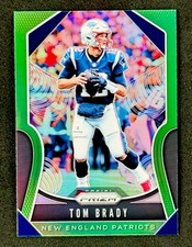 2019 Panini Football Prizm SP Green #18 TOM BRADY Patriots
