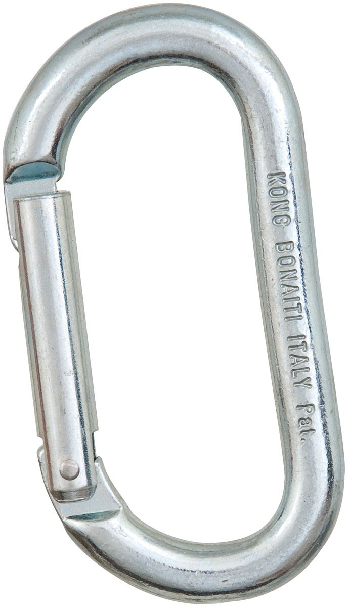 Kong Steel Oval - D Carabiners Set Heavy-Duty Climbing Gear with Keylock 3890₽