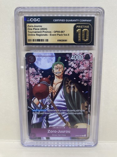 Zoro-Juurou (Event Pack Vol. 5) graded CGC 10 for sale on eBay