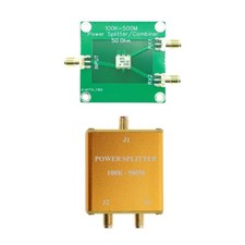 2 Way SMA Power Splitter 100K-500MHz Power Divider Signals Cable Splitter