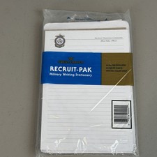 Recruit Training Command Pak Military Writing Stationery Crest-Crafts Paper Env.