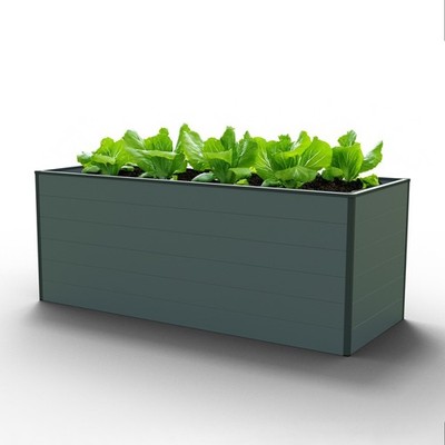 GFP 2.5 ft Tall Raised Garden Bed ECO Planter Box anthracite new ~CLEARANCE
