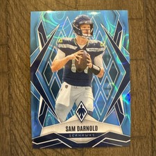 2025 Panini Phoenix Football Sam Darnold #49 Light Blue Lava /325 Super Bowl 💍