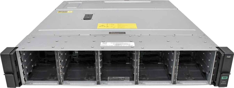 HP Enterprise D3710 SFF Enclosure Q1J10-63003 25x 2,5 2x I/O Controller 2x PSU - Bild 2 von 3