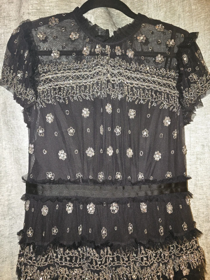 Needle & Thread Women's Sequin Maxi Dress UK Size 10 - Image 2 of 4