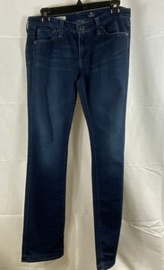 AG Adriano Goldschmied Women's The Ballad Slim Boot Dark Wash Jeans Sz 28R