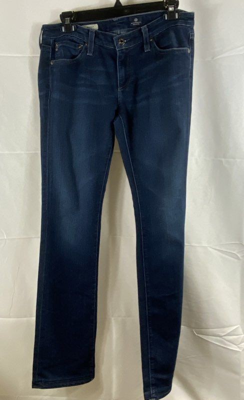 AG Adriano Goldschmied Women's The Ballad Slim Boot Dark Wash Jeans Sz 28R
