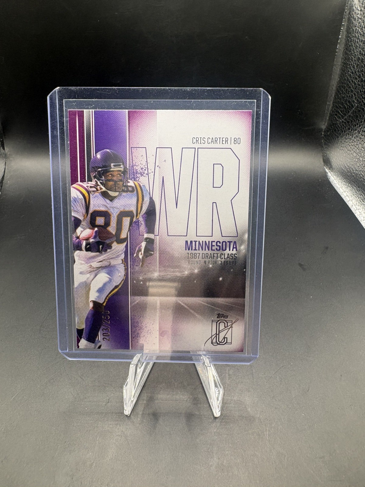 2024 Topps Signature Class - Cris Carter #32 Magenta /250