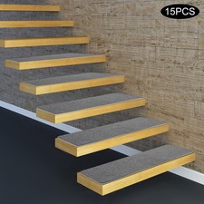 15 sztuk wewnętrznych mat schodowych samoprzylepnych prostokątnych dywanów schodowych