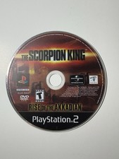 The Scorpion King Rise Of The Akkadian (PS2, 2002) Loose Game Disc Only Tested