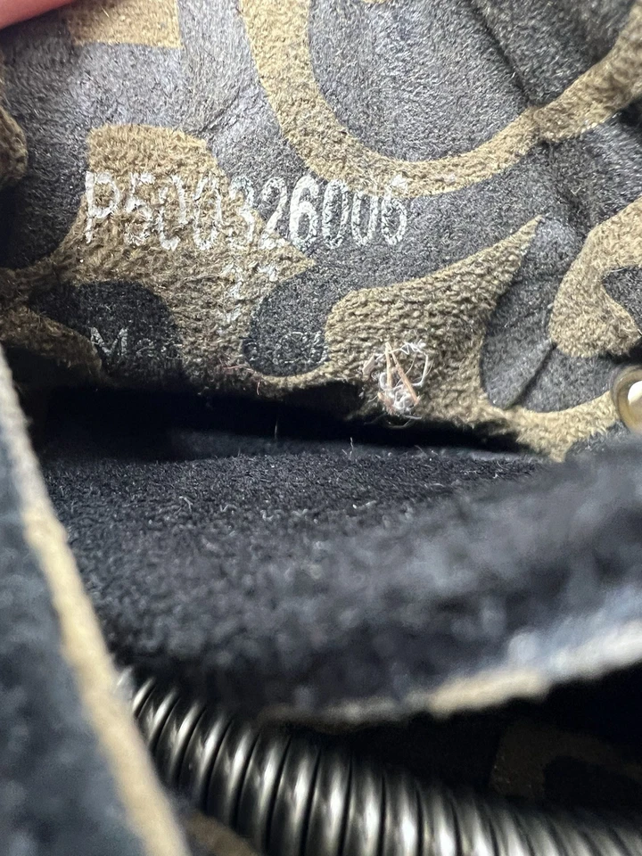 Fly London Yama Mujer Gamuza Botines Cuña Talla EU 37 Negro 6.5 Foto 2 de 4