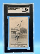 1922 E121 American Caramel Ira Flagstead SGC 1.5 Detroit Tigers