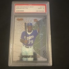 1997 Bowman's Best Rookie Adrian Beltre #117 PSA 9 Los Angeles Dodgers