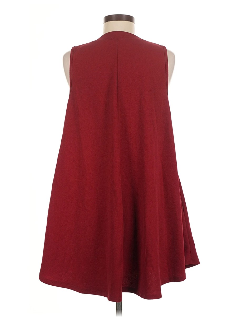 Romwe Women Red Casual Dress M View 2