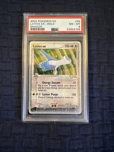 Latios ex graded PSA 8 for sale on eBay