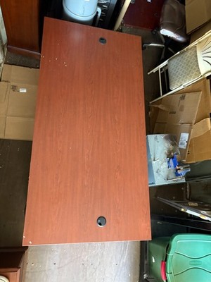 Office Desk Light Brown