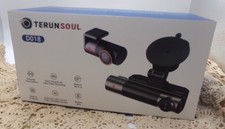 DashCam Terunsoul D018 GPS 4KRec Wi-Fi G-Sensor 3.18 in. curved laminated screen