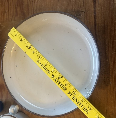 Vintage Dansk BROWN MIST 11.5” Round Platter Plate Serving - Picture 4 of 4