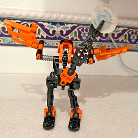 Lego Technic Throwbot set #8521(Flare) and 8522(Spark) Nearly Complete