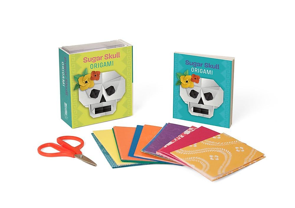 Sugar Skull Origami Running Press - Image 3