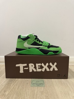 Nike x Travis Scott CJ1 T-Rexx ''Green Spark'' Size US8.5 Men's = US10 Women's