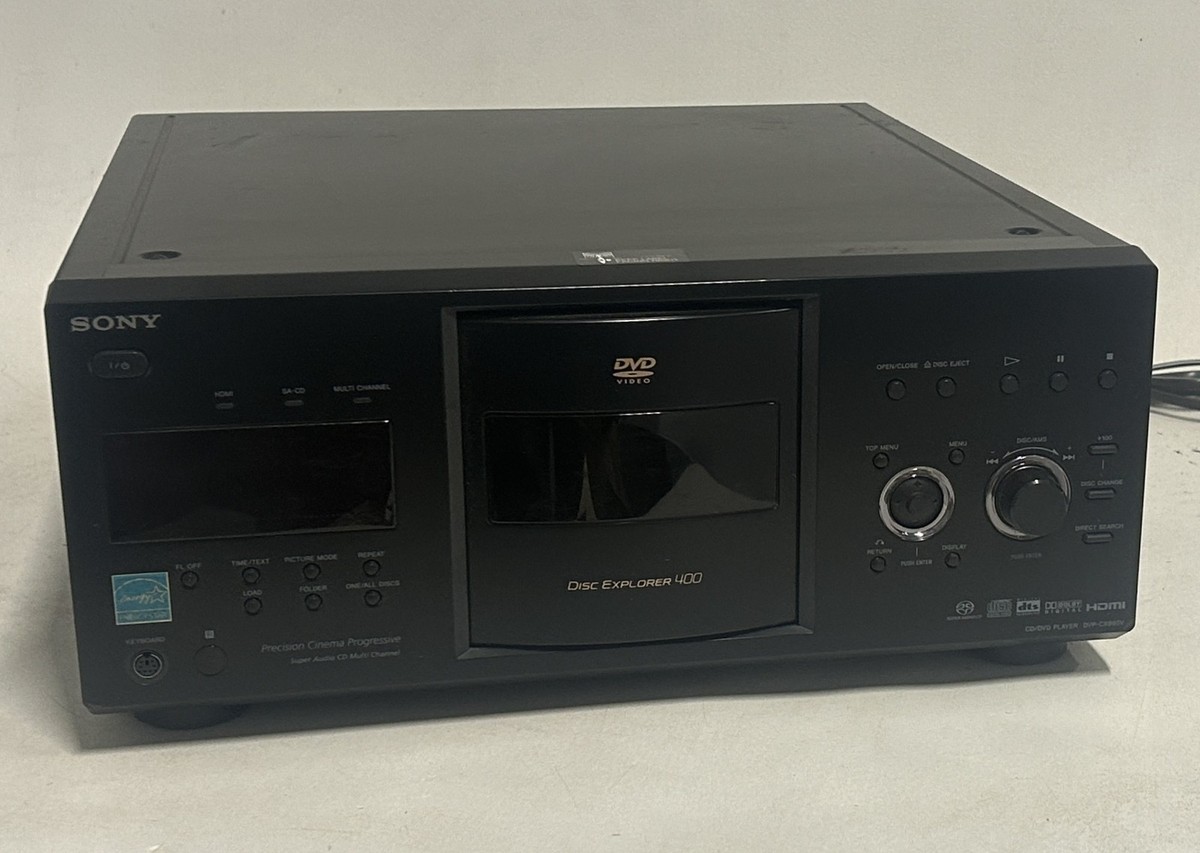 Sony DVP-CX995V DISC EXPLORER 400-Disc DVD CD Mega Changer JUKE