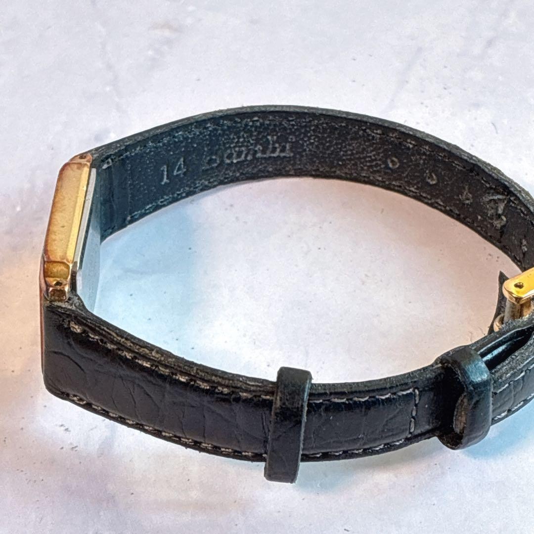 Seiko Excelline Square Womens Quartz Watch Rare Wrist 17cm image 9