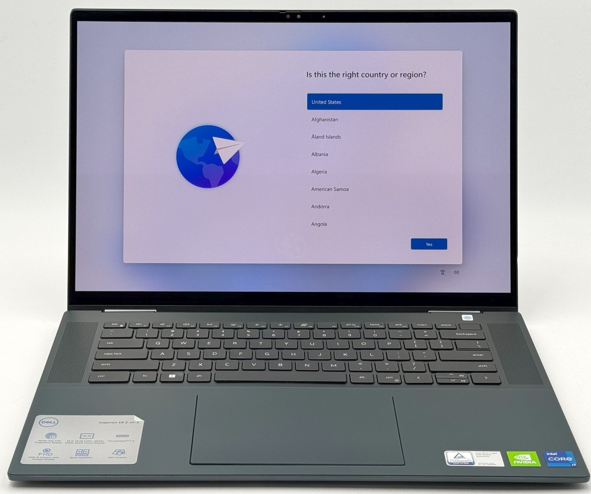 Dell Inspiron 16 7620 2-in-1 - UHD+ Touch OLED - i7-1260P - 16GB