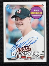 2018 Heritage Minor League Edition Real One 23/25 Ryan Mountcastle Auto 1v3