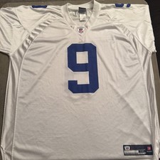 Reebok Authentic On Field NFL Dallas Cowboys Tony Romo 9 White Jersey Men 3xl