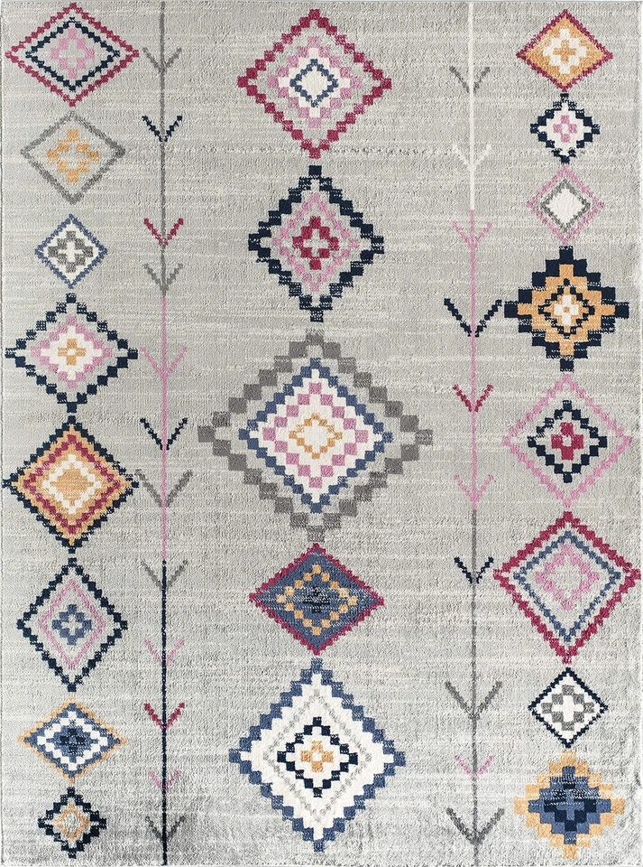 Alfombra BR15B Chipre 4'0"x6'0" gris nativo Foto 2 de 4