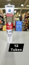 12 GE Advanced Almond Silicone 2 Kitchen and Bath Caulk Sealant 2.8 oz 2816708