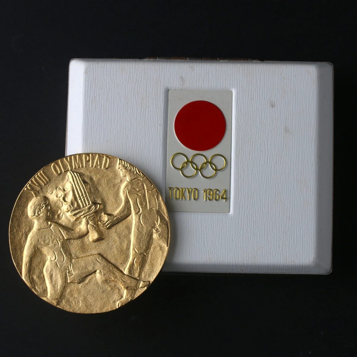 Gold Olympics Fan Apparel and Souvenirs Tokyo 1964 Event for sale