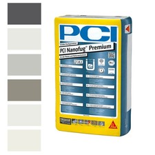 PCI Nanofug Premium Zmienna elastyczna zaprawa do fug Płytki Zaprawa łazienkowa do fug 15 kg