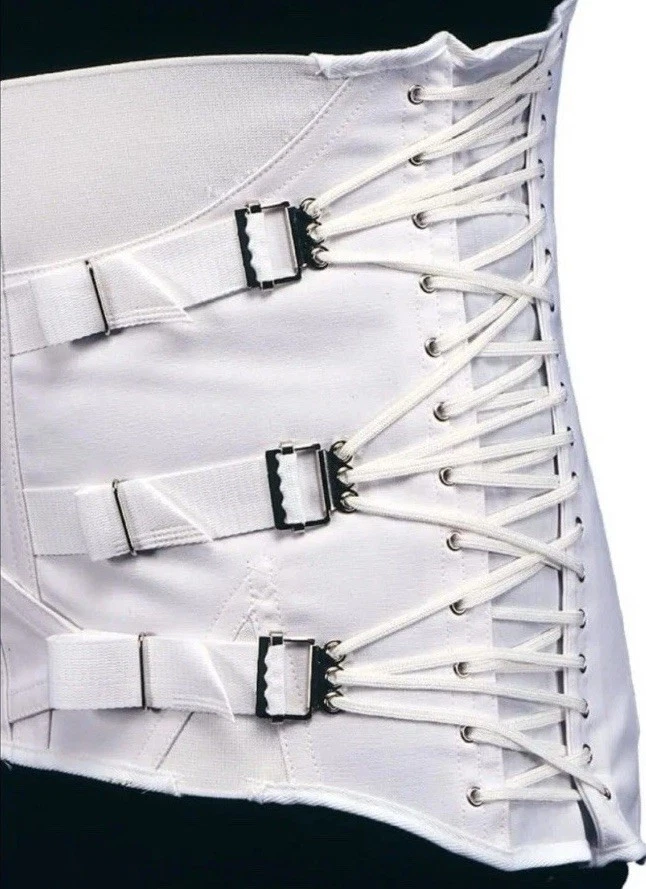 复古 Boned 紧身胸衣全新女式 Freeman 腰椎背支撑尺寸 54 — 第 2/4 张图片