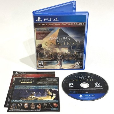 Assassin's Creed Origins Deluxe Edition PS4 (Sony PlayStation 4, 2017) New DLC