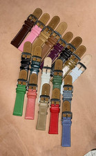 WHOLESALE 50pcs 22mm mixed colour Leather Watch Strap Band (#139)