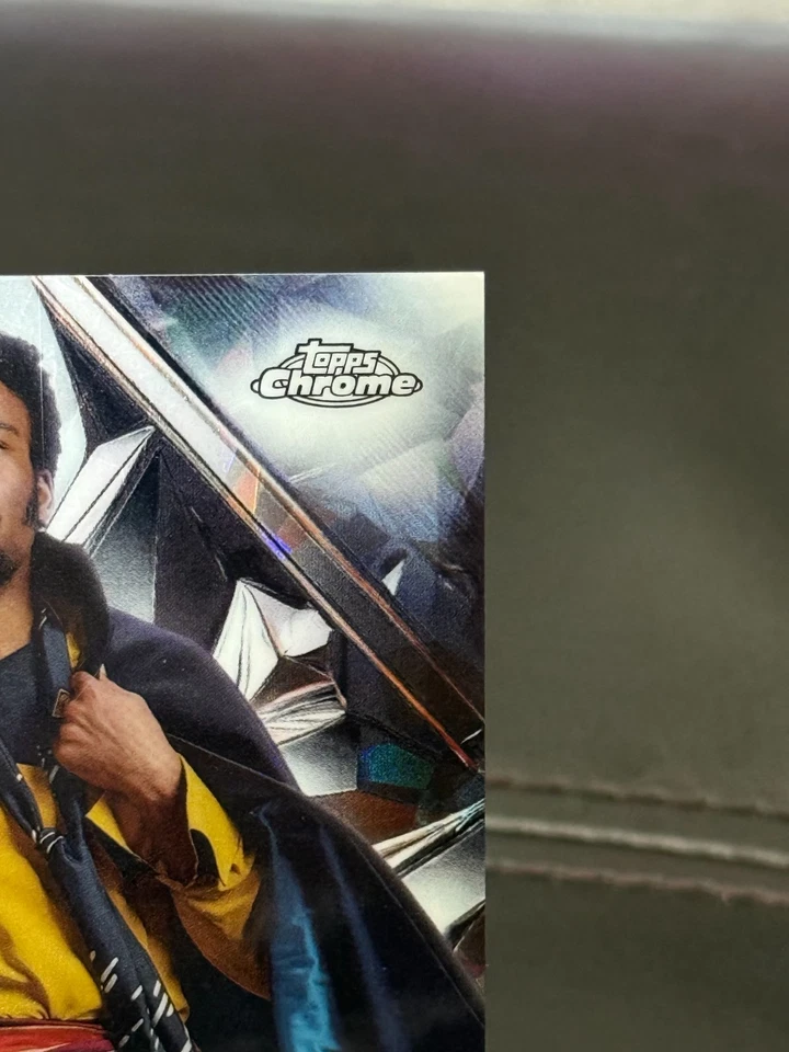 2025 Star Wars Topps Chrome Sapphire Lando Calrissian Sapphire Selections /10 🔥 - Image 4 of 4
