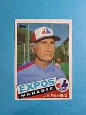 Jim Fanning 1985 Topps Baseball Card # 759 J8822