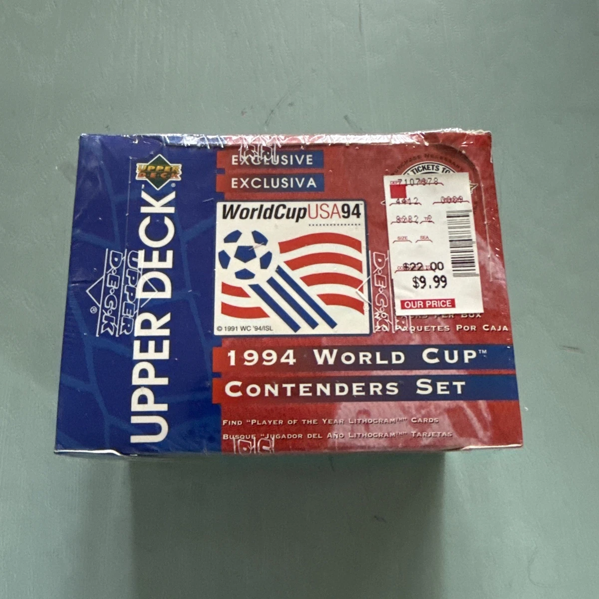 94年ワールドカップUSA 記念選手のカード　販売元バンダイ 94年ワールドカップUSA 記念選手のカード 販売元バンダイ FIFA World