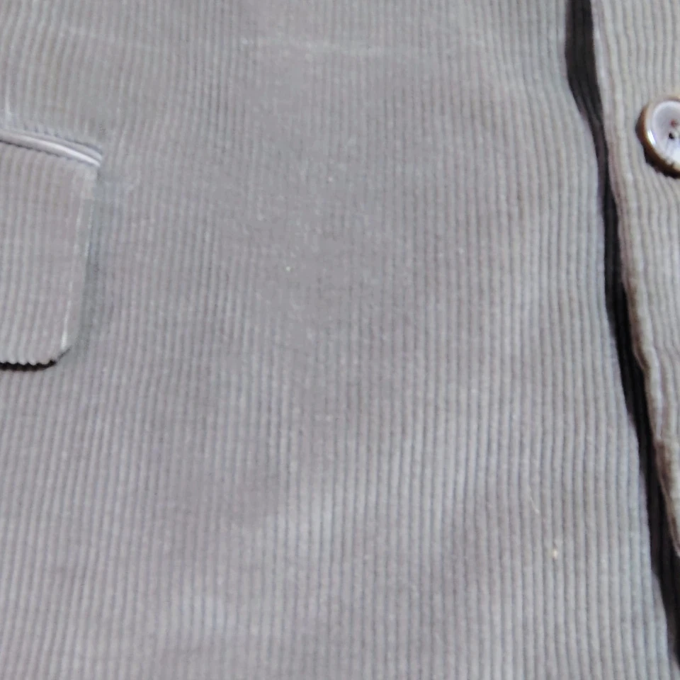 Chaqueta Blazer Para Hombre Saddlebred 46R Tostada Pana Algodón Poliéster Forrada Foto 3 de 4