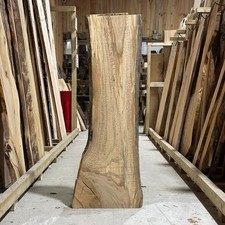 Oak Plank Board Waney Live Edge Kiln Dried Hardwood 1050 x 390 x 23