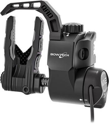 Qad Arrow Ultrarest Integrate Mx2 Bowtech Black Aluminum Left Hand - UBMX2BK-L