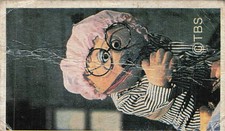 TBS Puppet Grandma Flying Tank 12345 Menko Card Japanese Vintage
