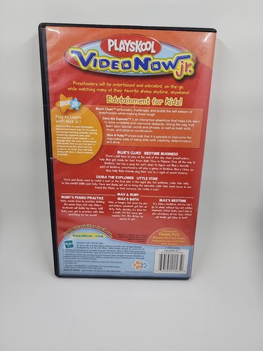 Playskool Video Now Jr Dora Explorer, Blue's Clues, Max & Ruby 3 Disc Set TESTED - Picture 2 of 9