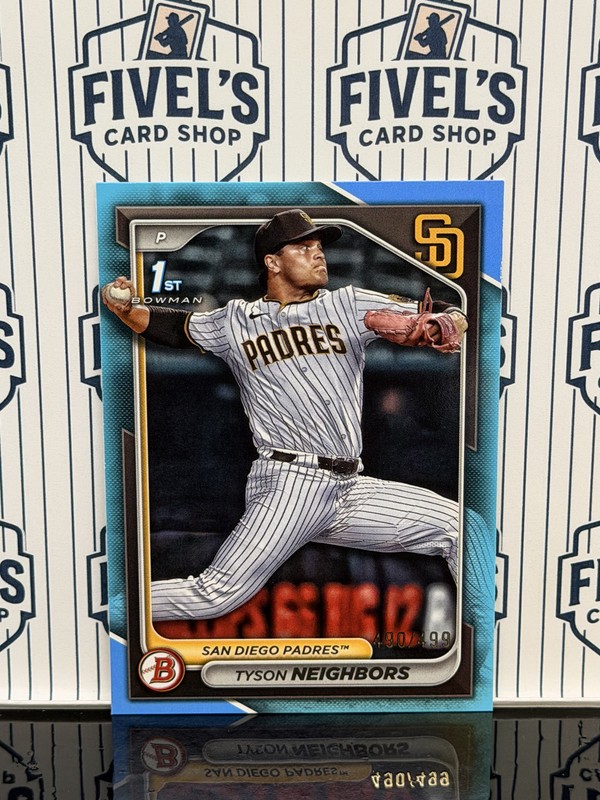 2024 Bowman Draft Sky Blue #BD51 Tyson Neighbors 490/499
