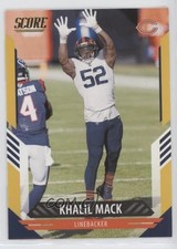 2021 Score Gold Khalil Mack #127 0y59